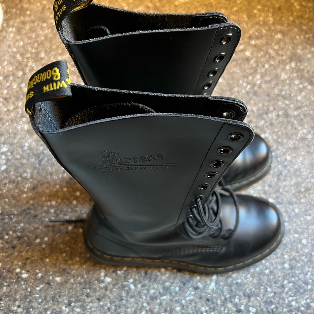 Dr. Martens Black Combat Boots